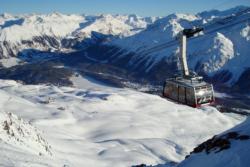 Piz Nair cable-car