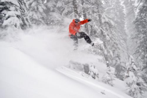 Dodge Ridge Snowboarder