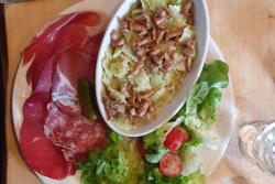 Local fayre at Alpage de Balme, Chamonix