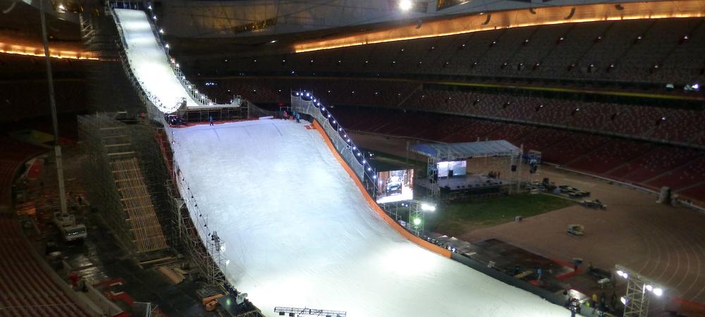 Air and Style 2013 ramp by night