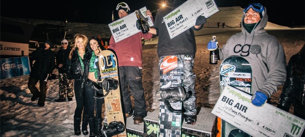 Big Air Shred Show Podium 2014