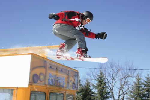 Blue Mountain SNowboarder