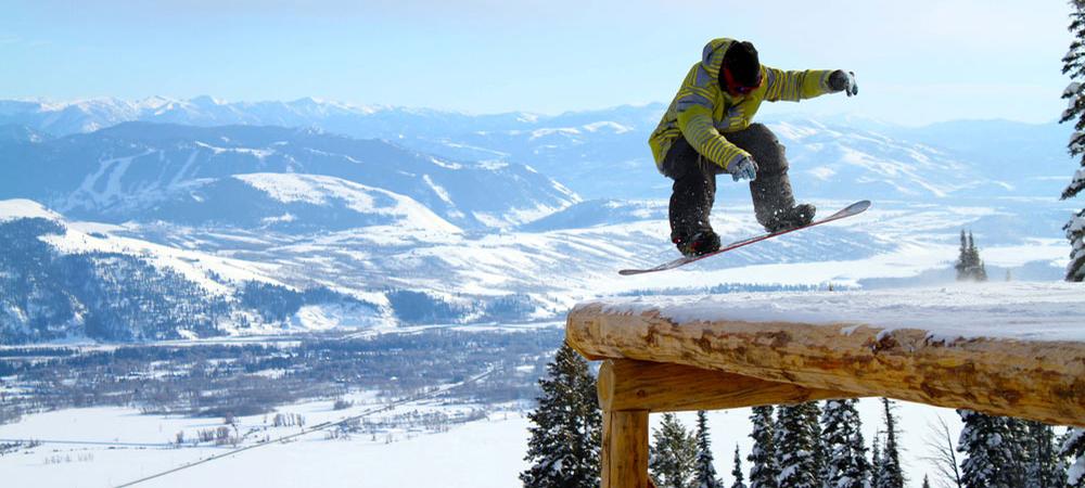 Jackson Hole Snowboarder