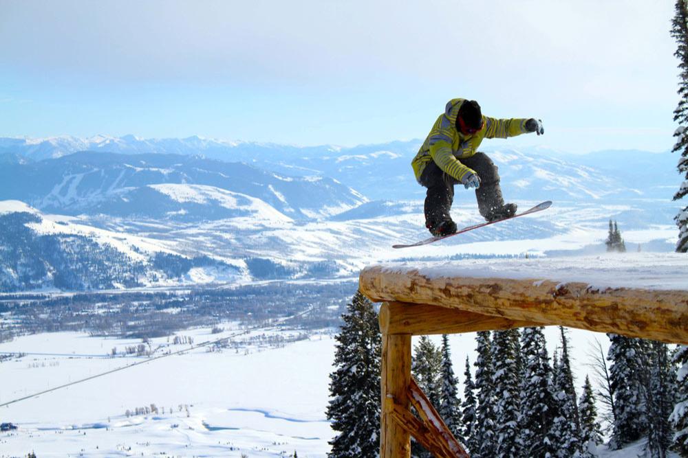 Jackson Hole Snowboarder