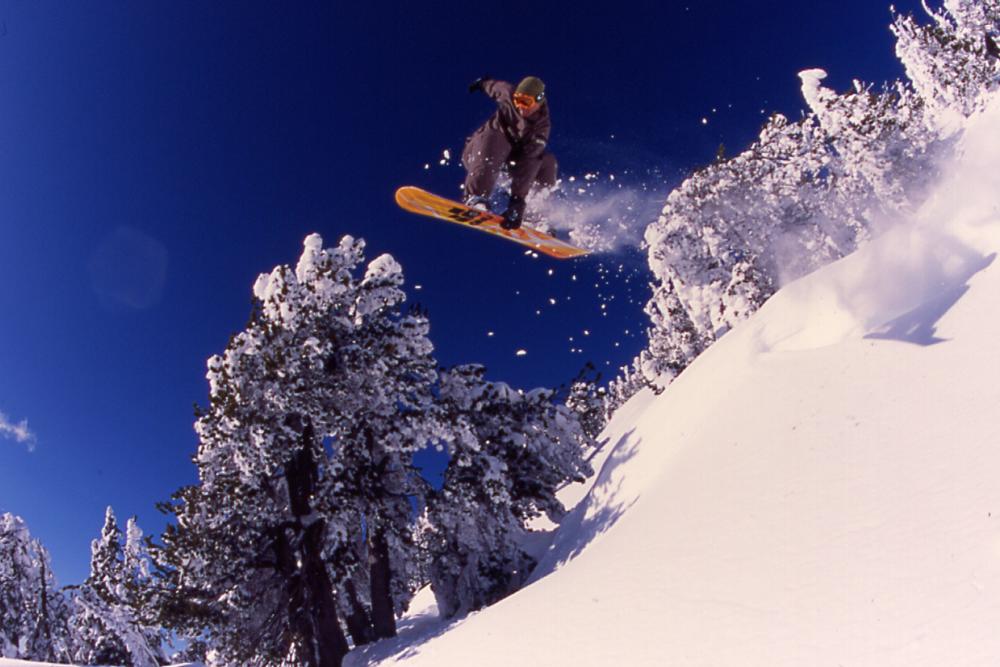 Mt.Bachelor, rider Peter Butsch