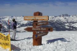 Piste Sign, Mammoth