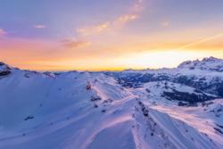 Avoriaz sunset