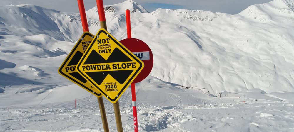 Powder Slopes Livigno