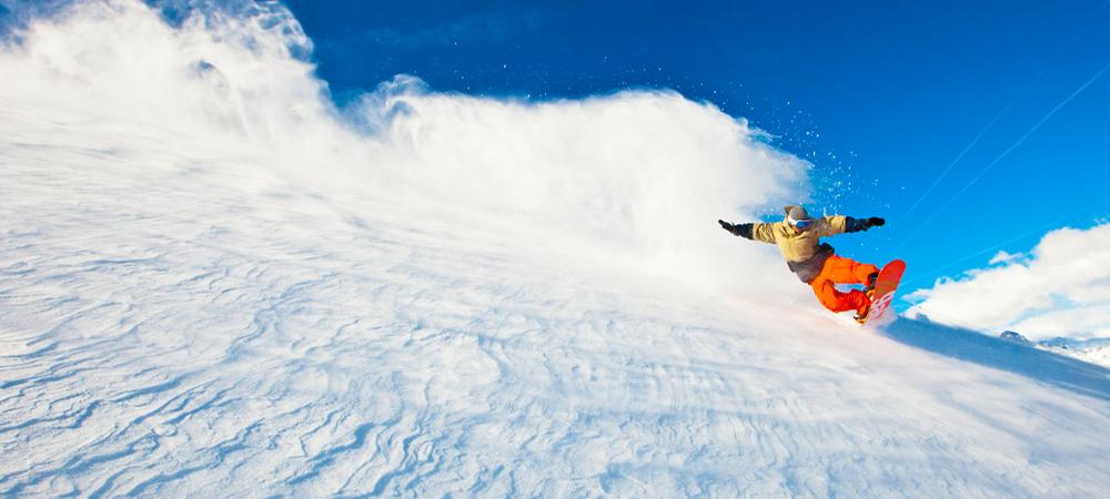 Mammoth Snowboarder