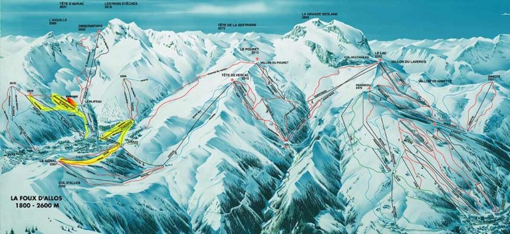 La Foux d'Allos Resort Guide - World Snowboard Guide