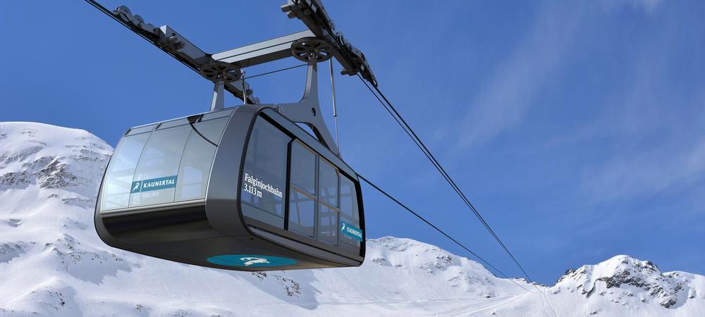 Kauntertal Falginjochbahn cable-car for 2019