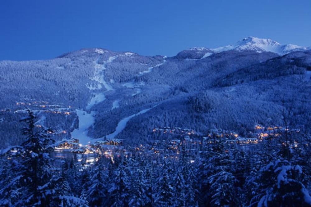 Whistler at dusk