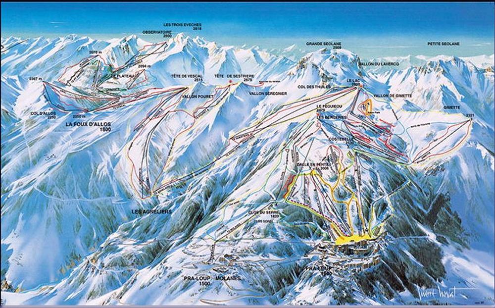 Pra Loup Resort Guide - World Snowboard Guide
