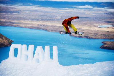 Ohau Snowboarder