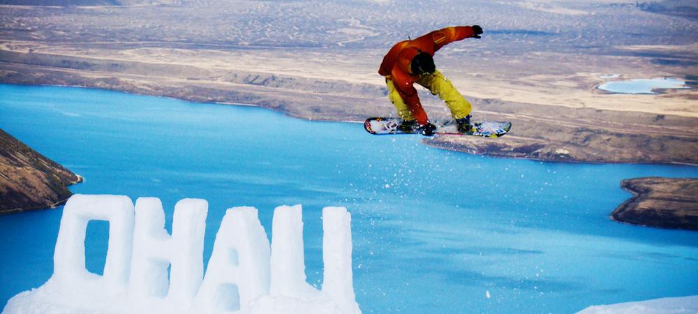Ohau Snowboarder