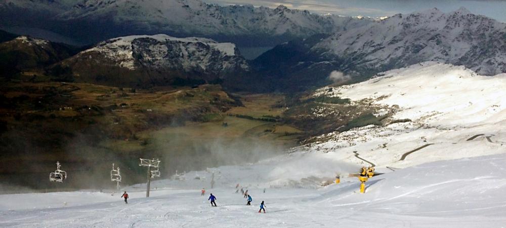 Coronet Peak Spring Snow!