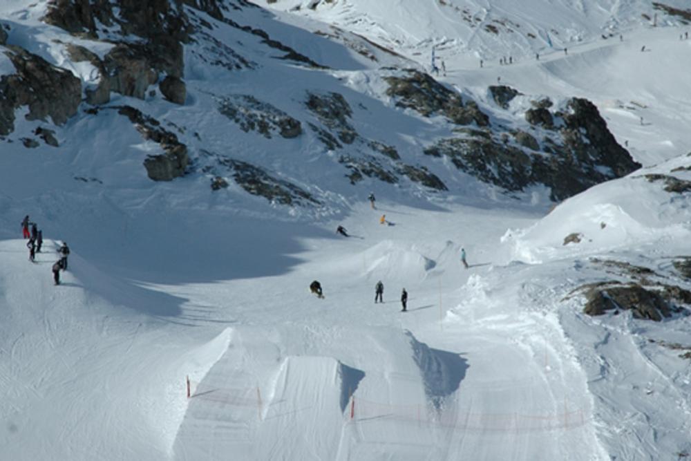 Deux Alps, pro park