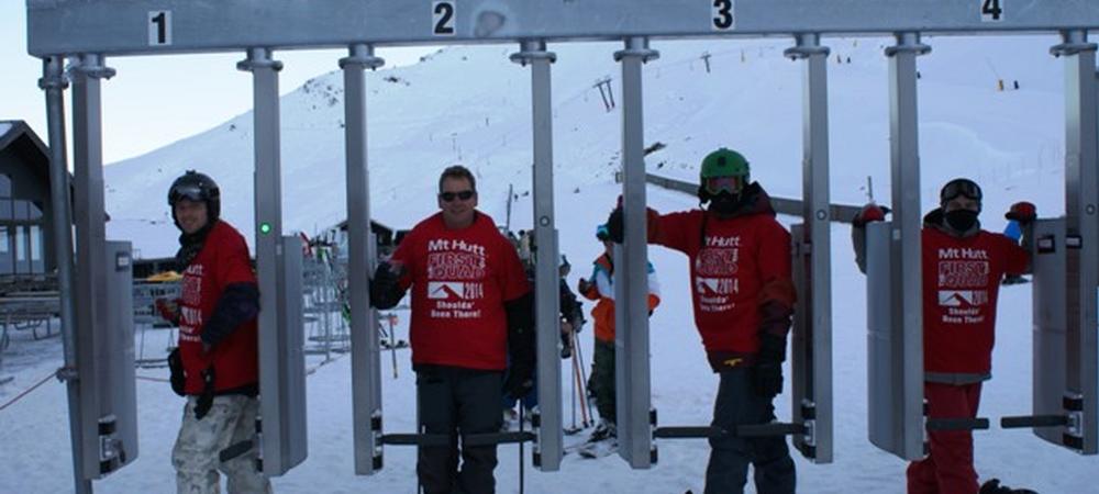 First on the Chair at Mt Hutt!
