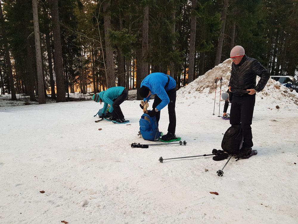 Snow Shoe Trekking