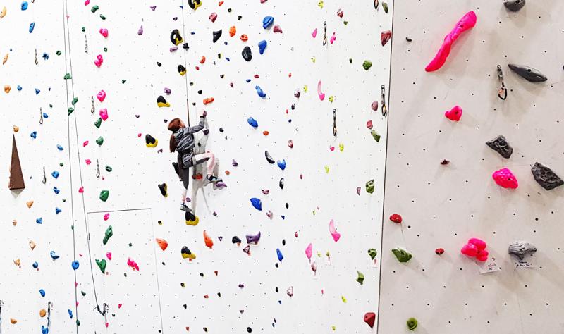 Crans Montana Climbing Wall