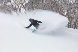 pow turn at Mt Hotham