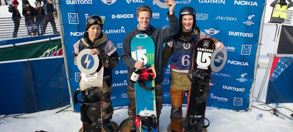 2014 US Open Mens Halfpipe Podium