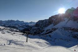 Val Gardena pistes