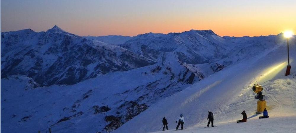 Coronet Peak Night Riding 2012