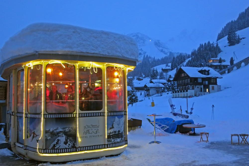 Mürren gondel bar