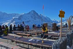 Grindelwald restaurant deck
