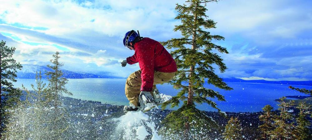 Snowboarder Tahoe