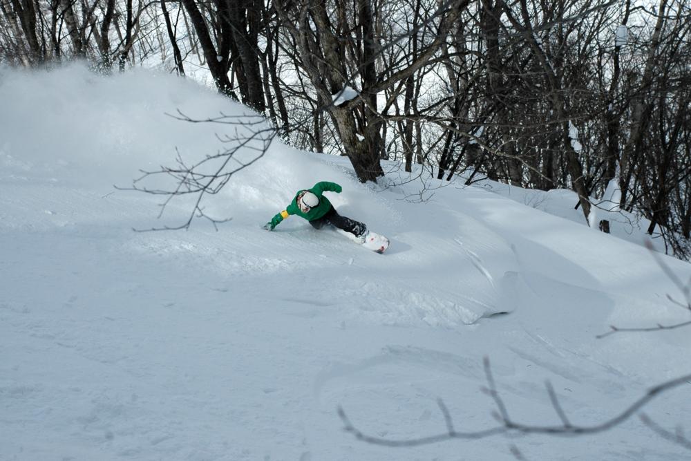 Hakuba 47 Double black diamond tree run club