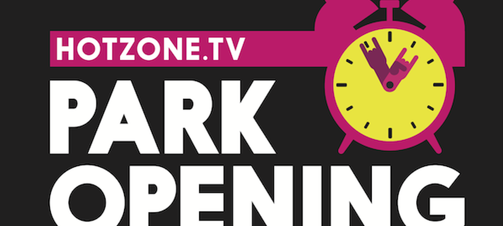 Hotzone 2018 park opening logo