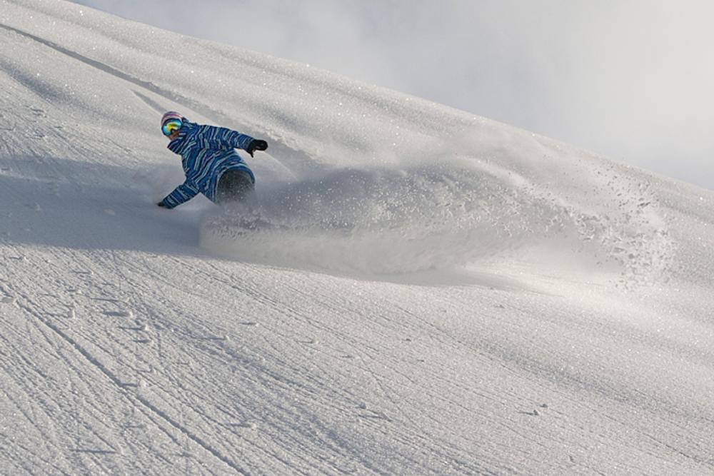 Apex Mountain Snowboarder