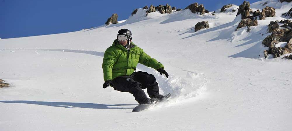 Cerro Castor Snowboarder