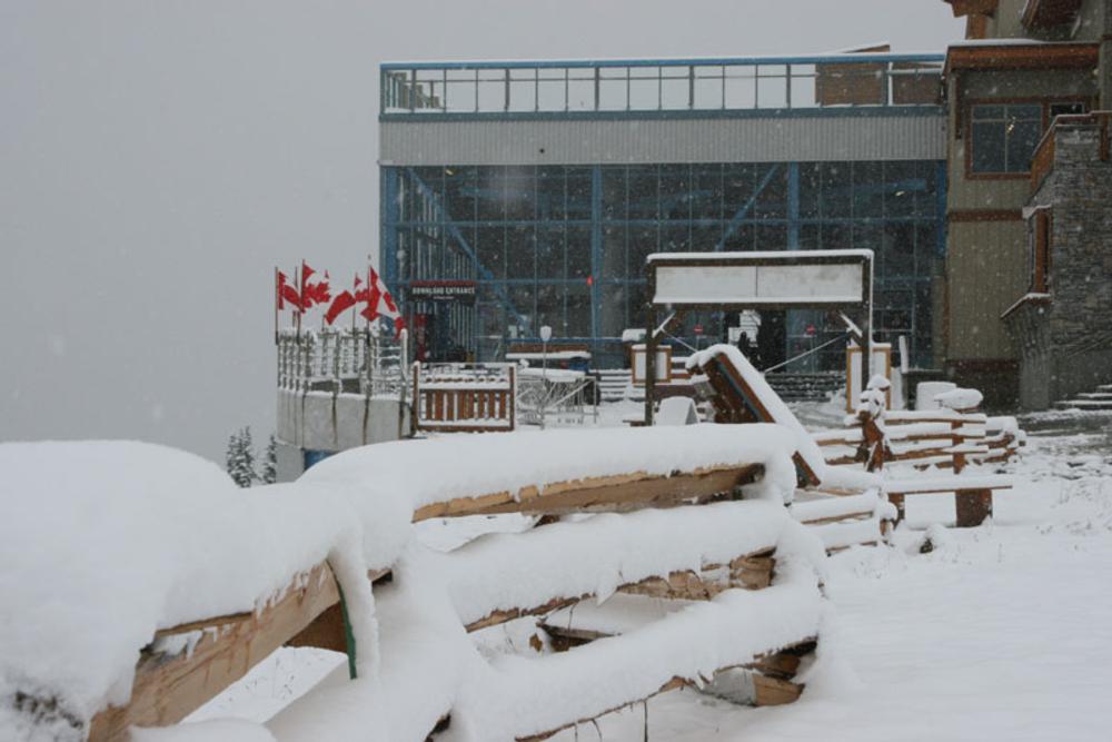 First snow at Whistler 14th Sept 06