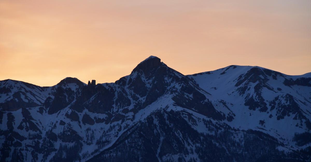 Sunset at Puy St.Vincent