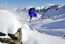 Bad Gastein Snowboarder