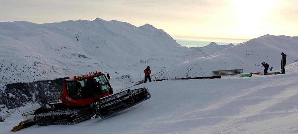 Mottolino Snow Park Opens