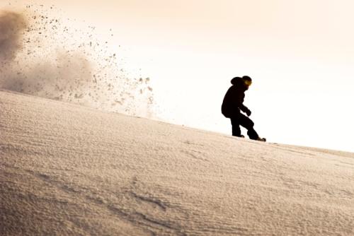 Mt Buller Snowboarder