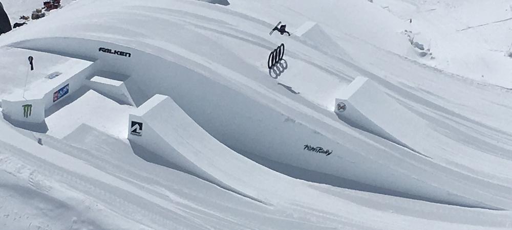 Big Air setup at the Audi Nines