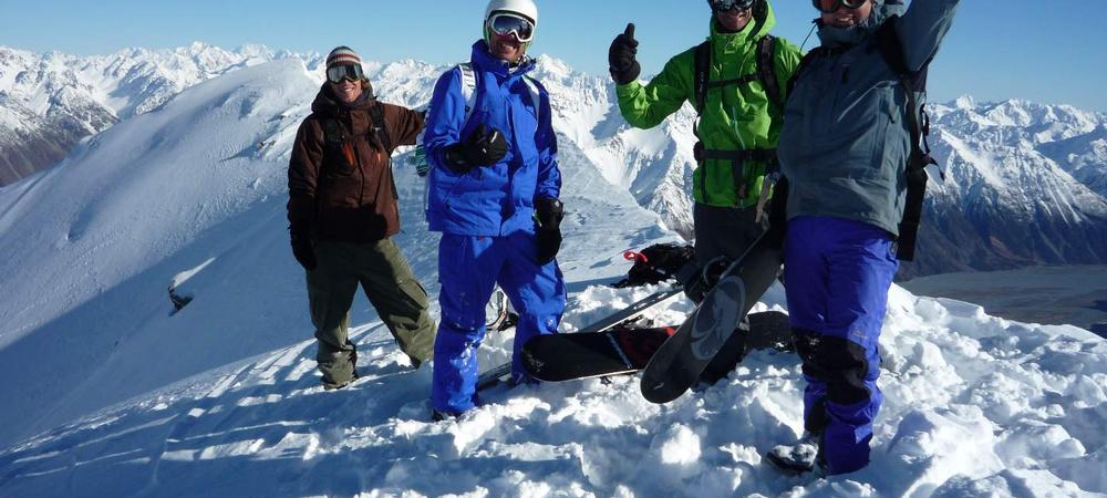 Alpine Adventures launches heli-snowboard and surf tour!