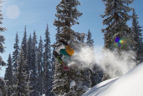 Silver Star Snowboarder