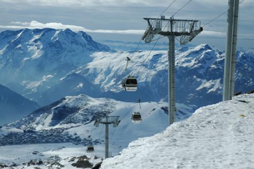 Alpe d'Heuz, view from plat des marmottes