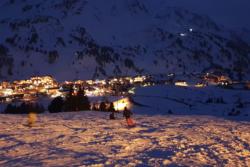 Obertauren night skiing