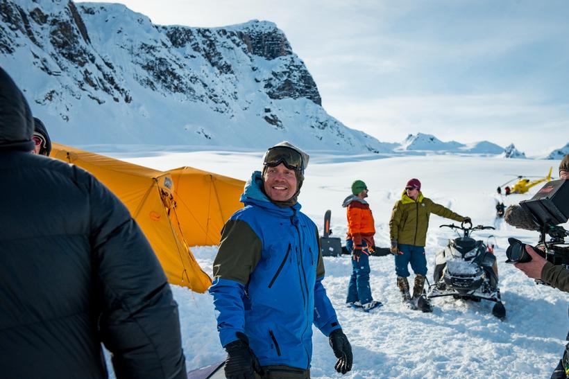 Travis at Natural Selection Alaska basecamp