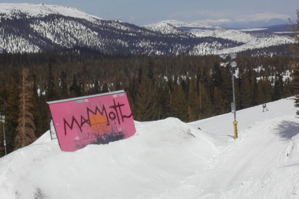The infamous Mammoth Wallride
