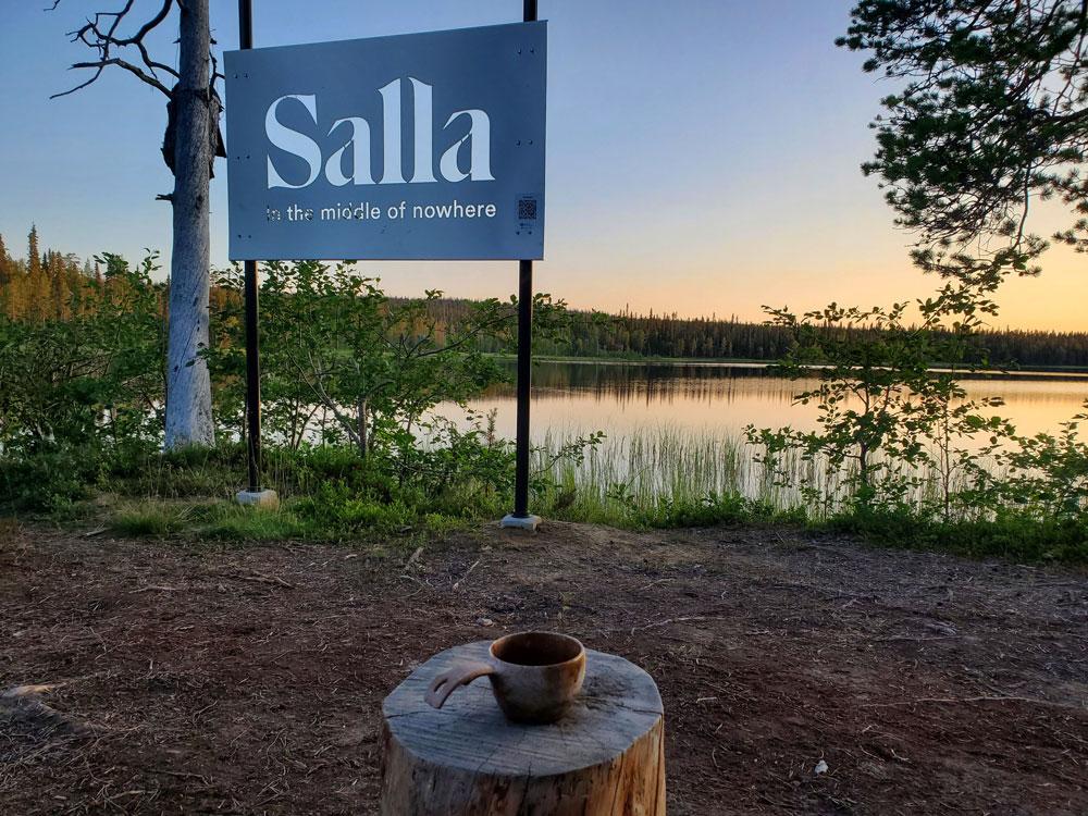 Salla in the Middle of Nowhere