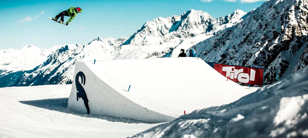 Kaunertal Snowboarder Vista