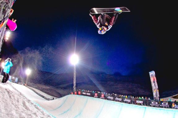 Iouri Podladtchikov in the 2011 X-Games Europe Halfpipe finals